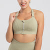 Front Zipper Seamless Bra