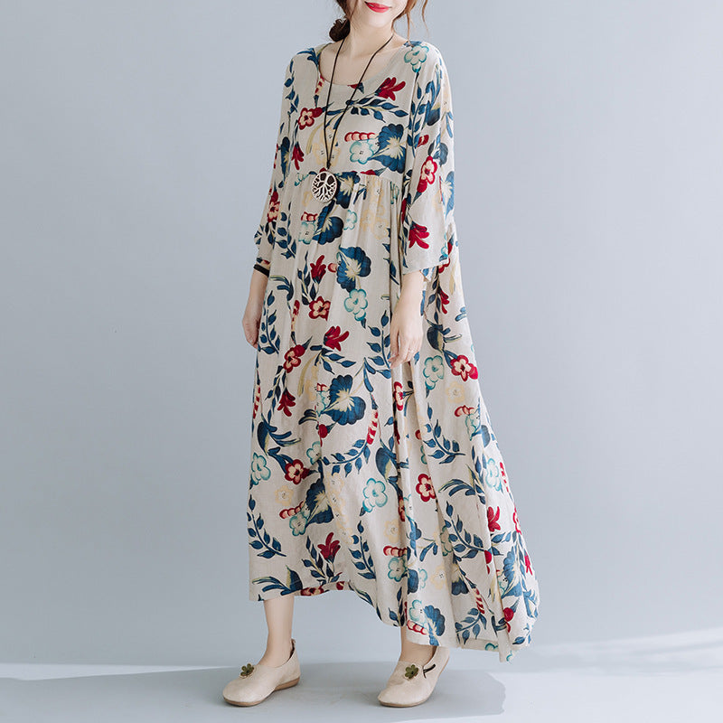 Easy Breeze Cotton Linen Dress